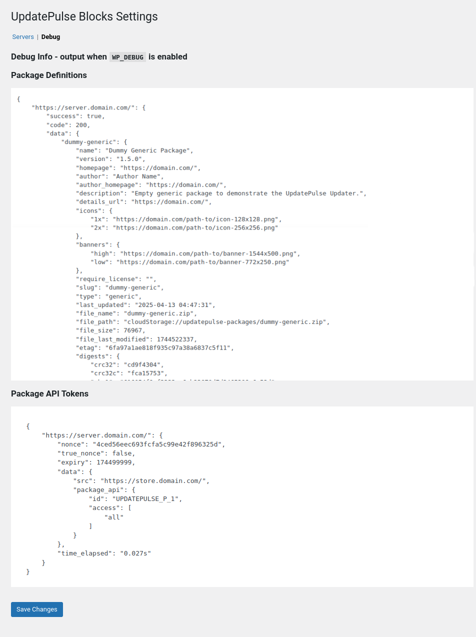 Debug Debug